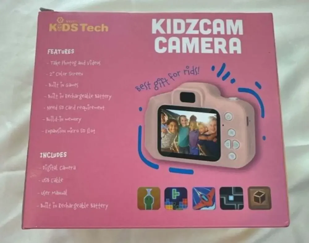 Vivitar Kids Tech KidzCam Pink Digital Camera